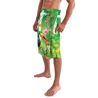 Brazil Rio-Toucan Bird Personalized Lavalava Tropical Flowers