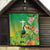 Brazil Rio-Toucan Bird Personalized Quilt Tropical Flowers