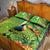 Brazil Rio-Toucan Bird Personalized Quilt Bed Set Tropical Flowers