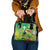 Brazil Rio-Toucan Bird Personalized Shoulder Handbag Tropical Flowers