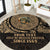 Gulf of Mexico Personalized Round Carpet Since 1569 Aztec Vingtage