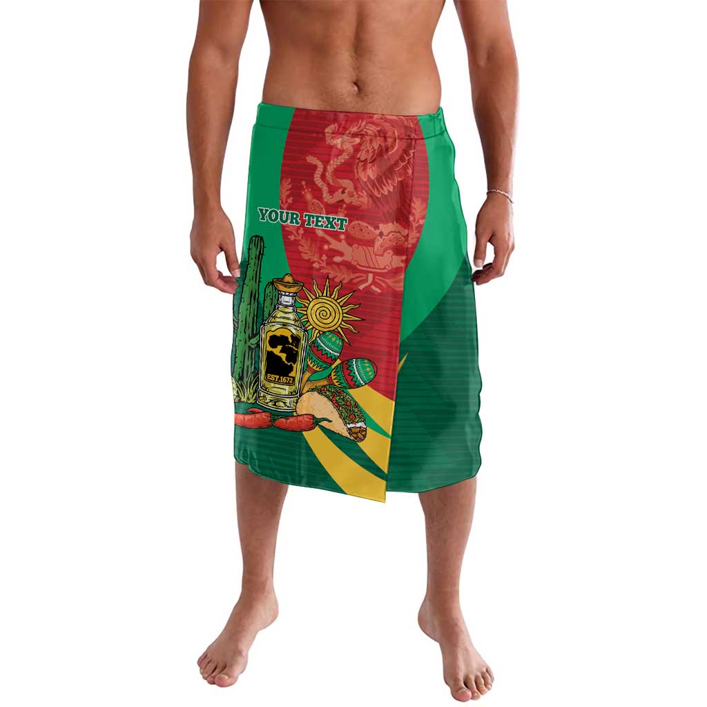 Gulf of Mexico Since 1672 Personalized Lavalava Mexican Tequila and Tacos