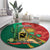 Gulf of Mexico Since 1672 Personalized Round Carpet Mexican Tequila and Tacos