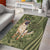 United States Canine Personalized Area Rug USA Military K9s Camouflage