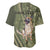 United States Canine Personalized Baseball Jersey USA Military K9s Camouflage