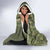 United States Canine Personalized Hooded Blanket USA Military K9s Camouflage