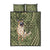 United States Canine Personalized Quilt Bed Set USA Military K9s Camouflage