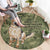 United States Canine Personalized Round Carpet USA Military K9s Camouflage