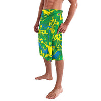 Brazil Ordem e Progresso Lavalava Native Brasil Mixed Together