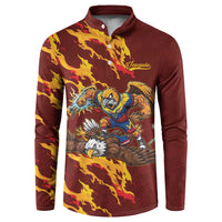 Venezuela WBC 2026 Champions Button Sweatshirt Troupial Defeats Eagle