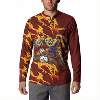 Venezuela WBC 2026 Champions Button Sweatshirt Troupial Defeats Eagle