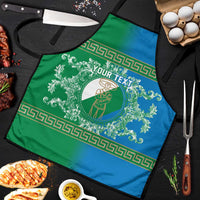 Personalized Italy Abruzzo Apron Baroque Motif