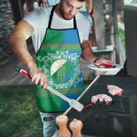 Personalized Italy Abruzzo Apron Baroque Motif