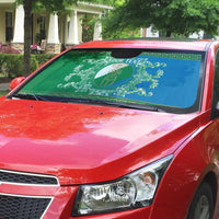 Personalized Italy Abruzzo Auto Sun Shade Baroque Motif