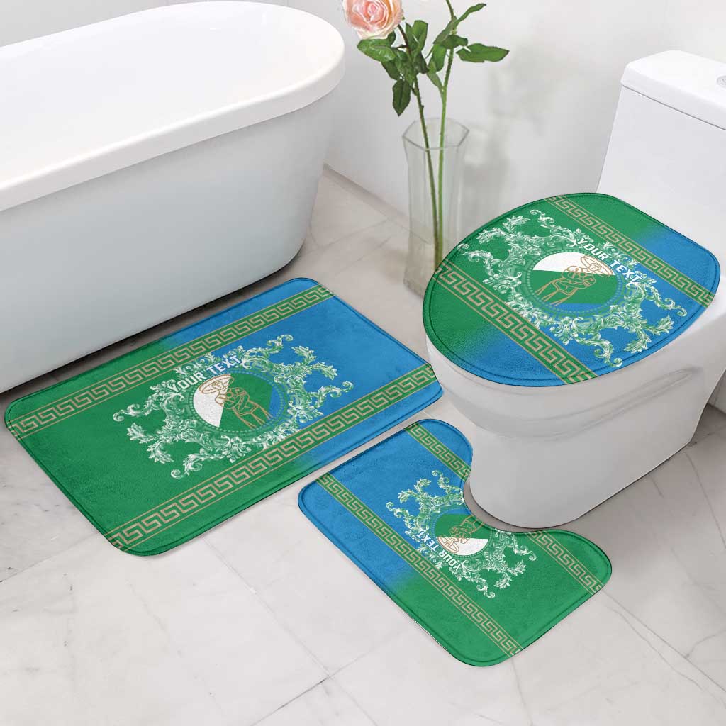 Personalized Italy Abruzzo Bathroom Set Baroque Motif