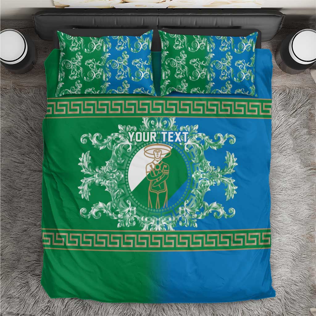 Personalized Italy Abruzzo Bedding Set Baroque Motif
