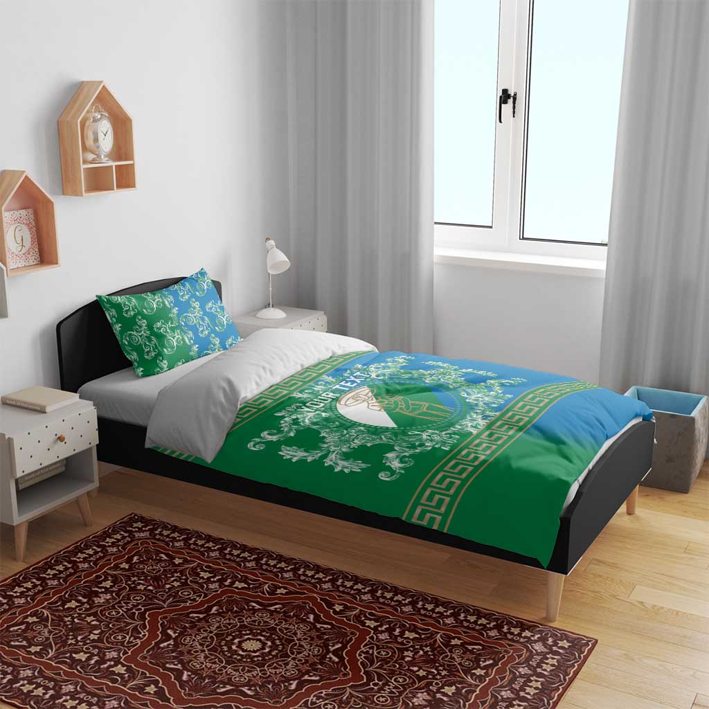 Personalized Italy Abruzzo Bedding Set Baroque Motif