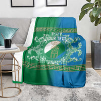 Personalized Italy Abruzzo Blanket Baroque Motif