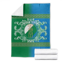 Personalized Italy Abruzzo Blanket Baroque Motif