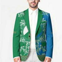 Personalized Italy Abruzzo Blazer Baroque Motif