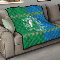 Personalized Italy Abruzzo Quilt Baroque Motif