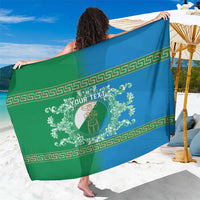 Personalized Italy Abruzzo Sarong Baroque Motif