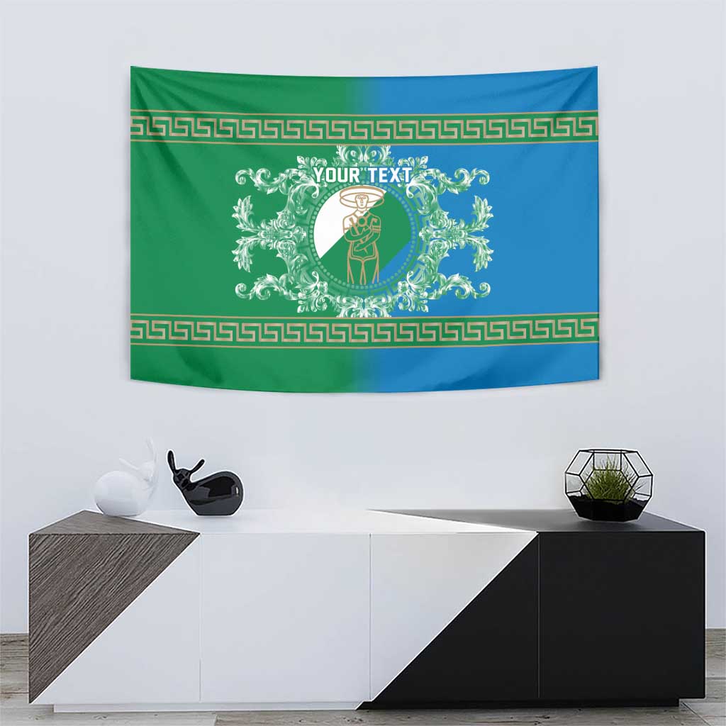 Personalized Italy Abruzzo Tapestry Baroque Motif