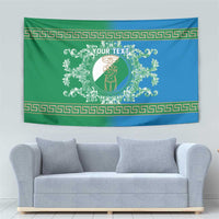 Personalized Italy Abruzzo Tapestry Baroque Motif