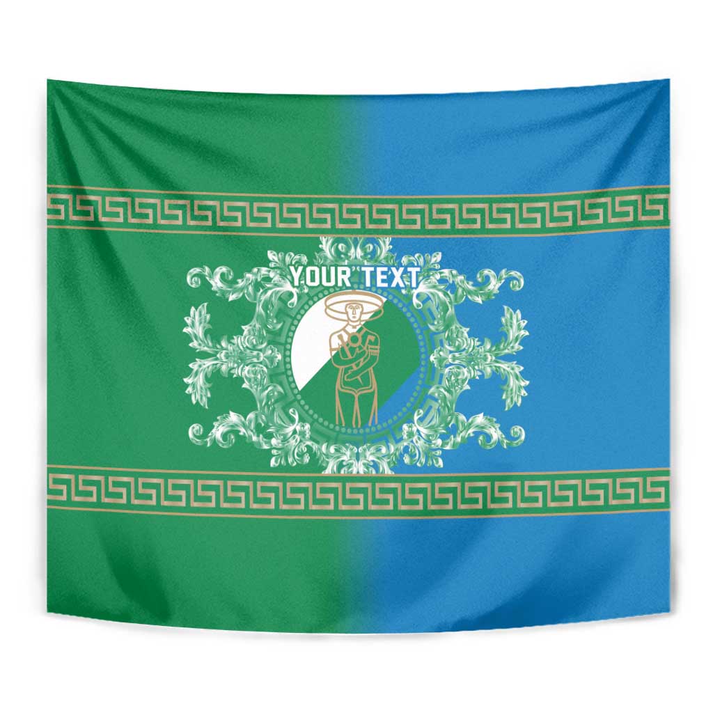 Personalized Italy Abruzzo Tapestry Baroque Motif