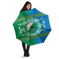 Personalized Italy Abruzzo Umbrella Baroque Motif