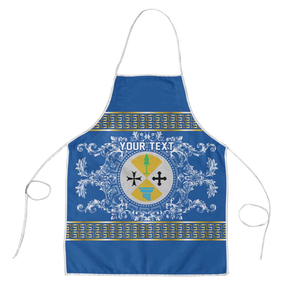 Personalized Italy Calabria Apron Baroque Motif