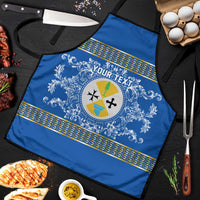 Personalized Italy Calabria Apron Baroque Motif