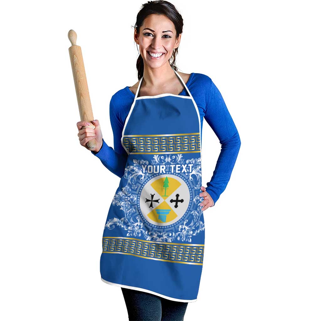 Personalized Italy Calabria Apron Baroque Motif
