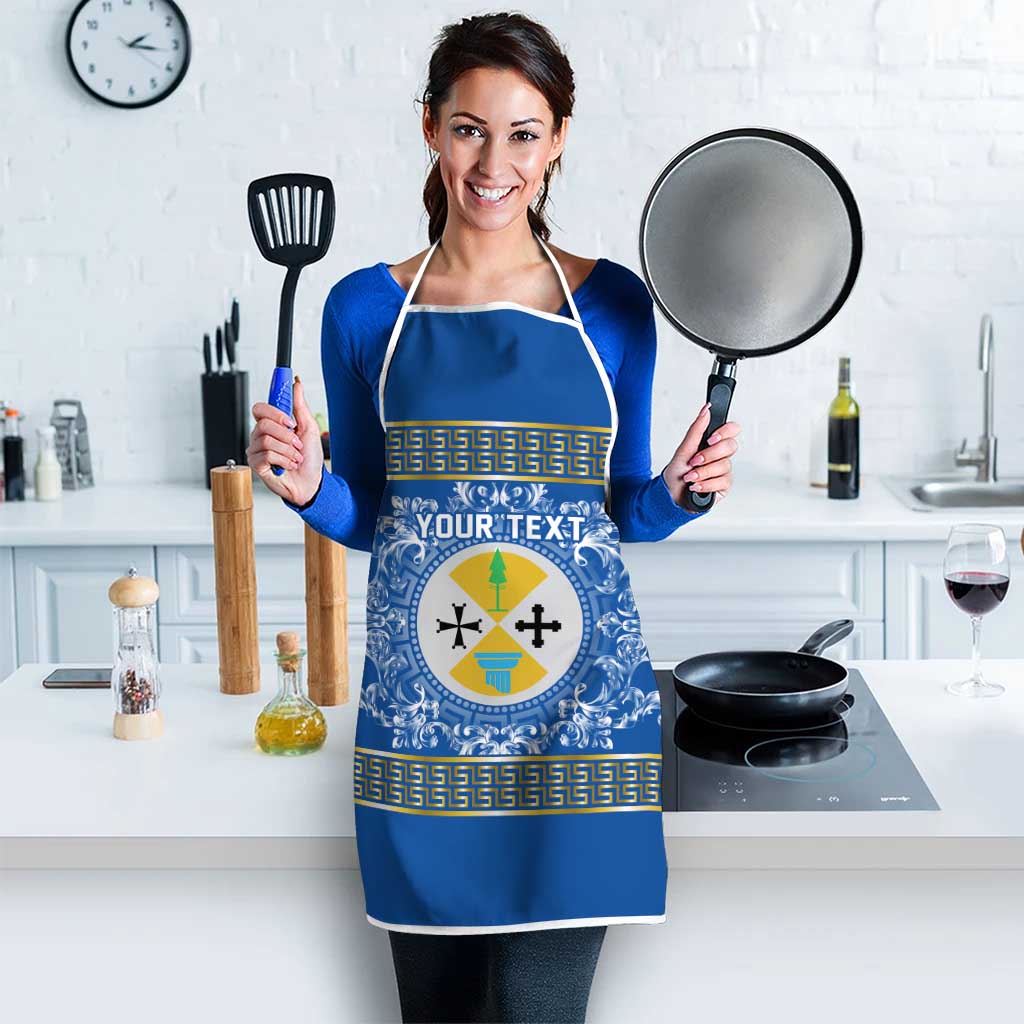 Personalized Italy Calabria Apron Baroque Motif