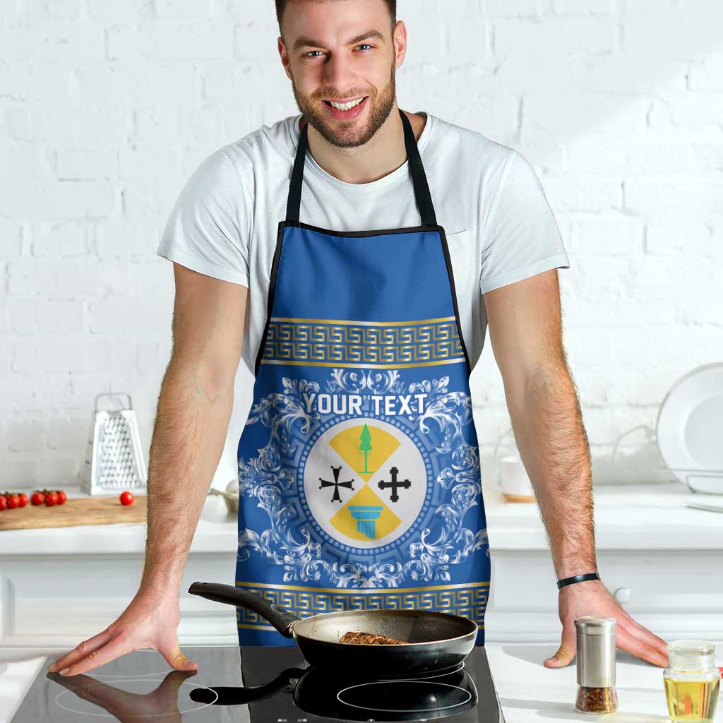 Personalized Italy Calabria Apron Baroque Motif