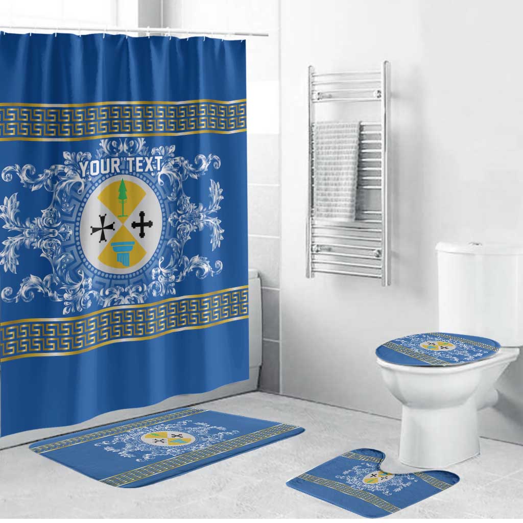 Personalized Italy Calabria Bathroom Set Baroque Motif
