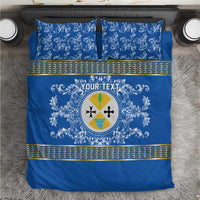 Personalized Italy Calabria Bedding Set Baroque Motif