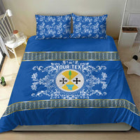 Personalized Italy Calabria Bedding Set Baroque Motif