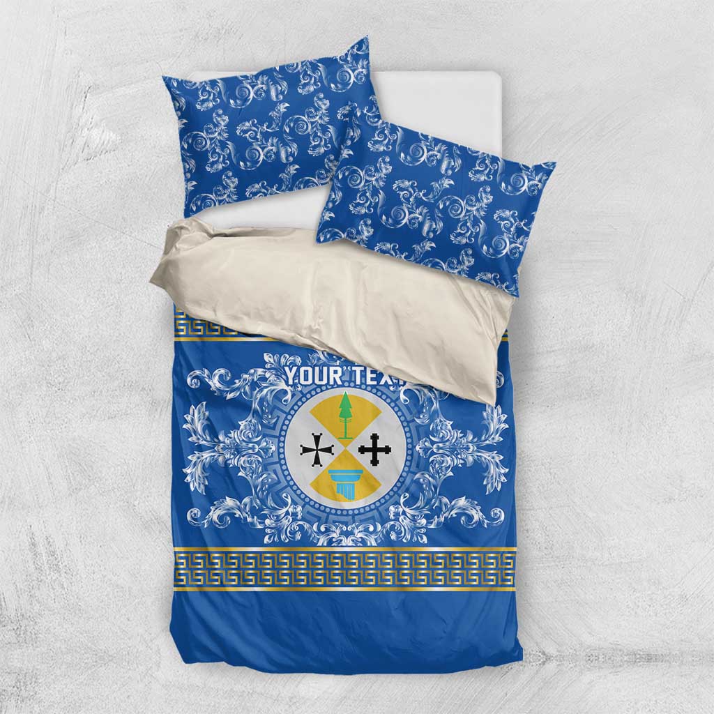 Personalized Italy Calabria Bedding Set Baroque Motif