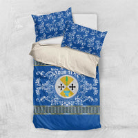 Personalized Italy Calabria Bedding Set Baroque Motif