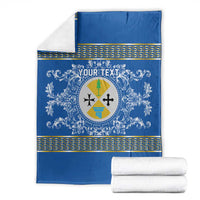 Personalized Italy Calabria Blanket Baroque Motif