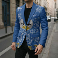 Personalized Italy Calabria Blazer Baroque Motif