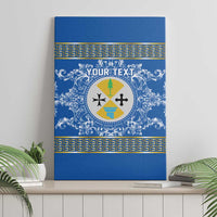 Personalized Italy Calabria Canvas Wall Art Baroque Motif