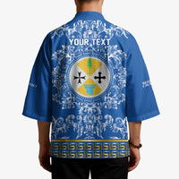 Personalized Italy Calabria Kimono Baroque Motif