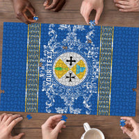 Personalized Italy Calabria Puzzle Baroque Motif