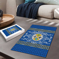 Personalized Italy Calabria Puzzle Baroque Motif