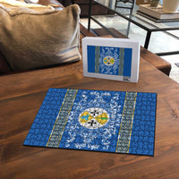 Personalized Italy Calabria Puzzle Baroque Motif