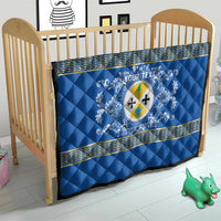 Personalized Italy Calabria Quilt Baroque Motif