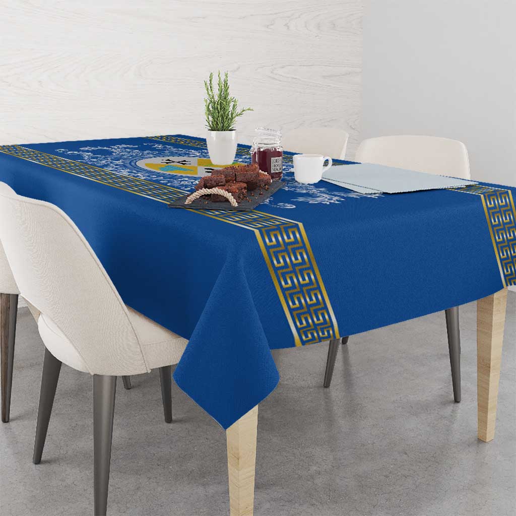 Personalized Italy Calabria Tablecloth Baroque Motif