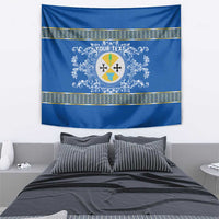 Personalized Italy Calabria Tapestry Baroque Motif